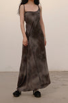 MUTEDANCE dark gray silk dress MD21FW64 PM6